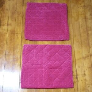 Quilted Velvet Pillow Covers